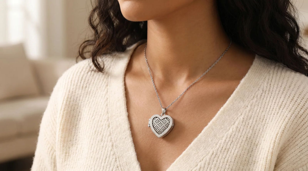 Silver necklace